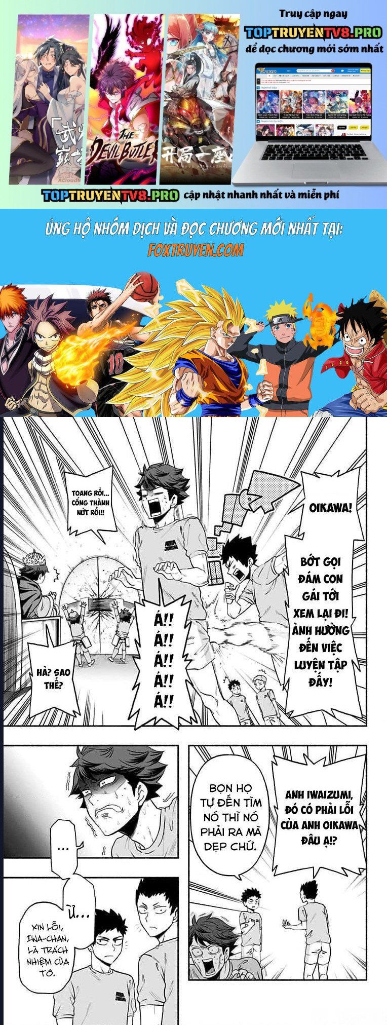 Haikyuu-Bu Chap 81 - Next Chap 82