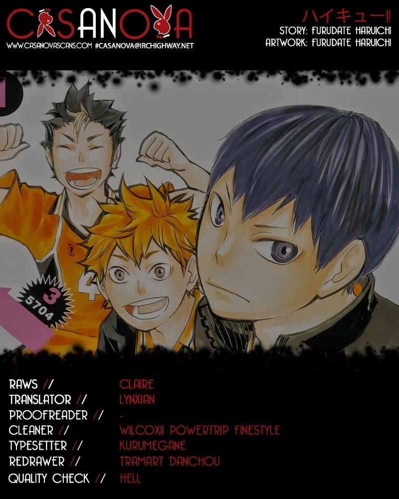 Haikyuu Chap 57 - Next Chap 58