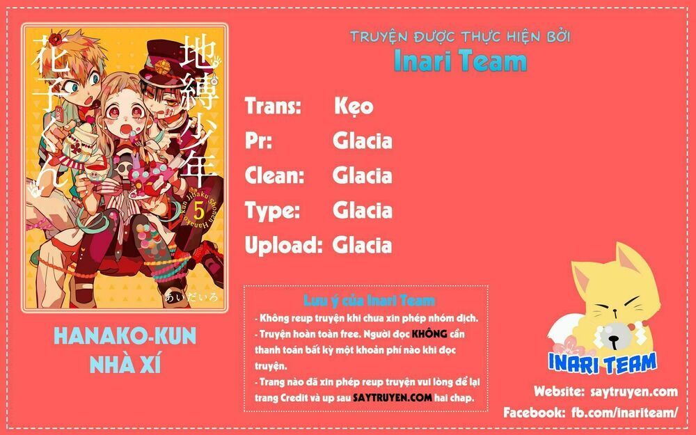 Hanako-Kun Nhà Xí Chap 34 - Next Chap 35