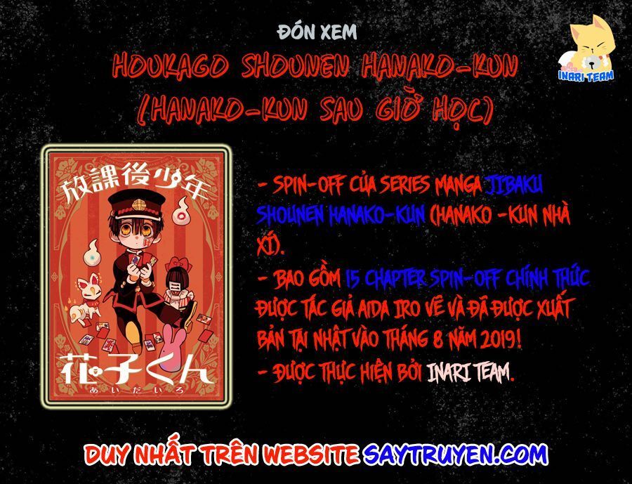 Hanako-Kun Nhà Xí Chap 41 - Next Chap 42