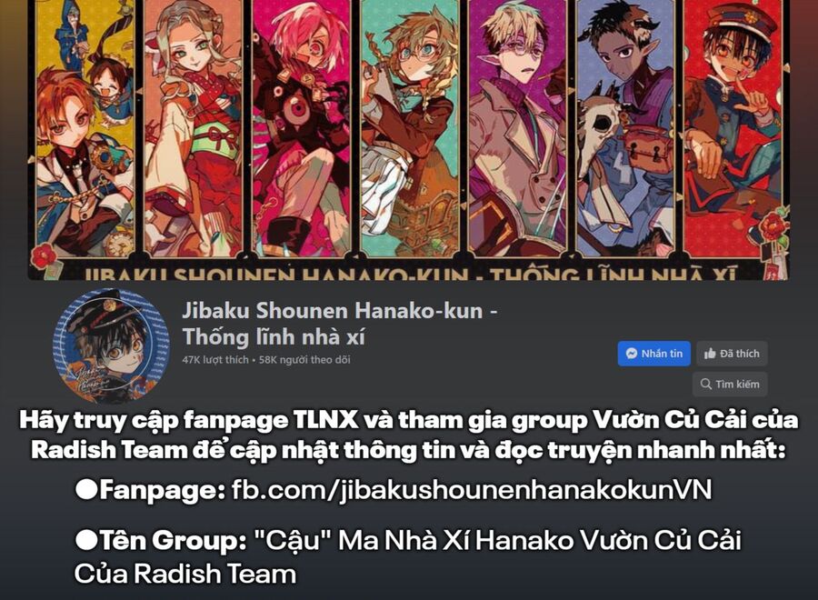 Hanako-Kun Nhà Xí Chap 83 - Next Chap 84