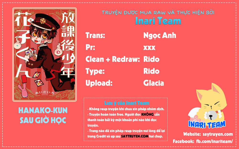 Hanako-Kun Sau Giờ Học Chap 15 - Next Chap 16