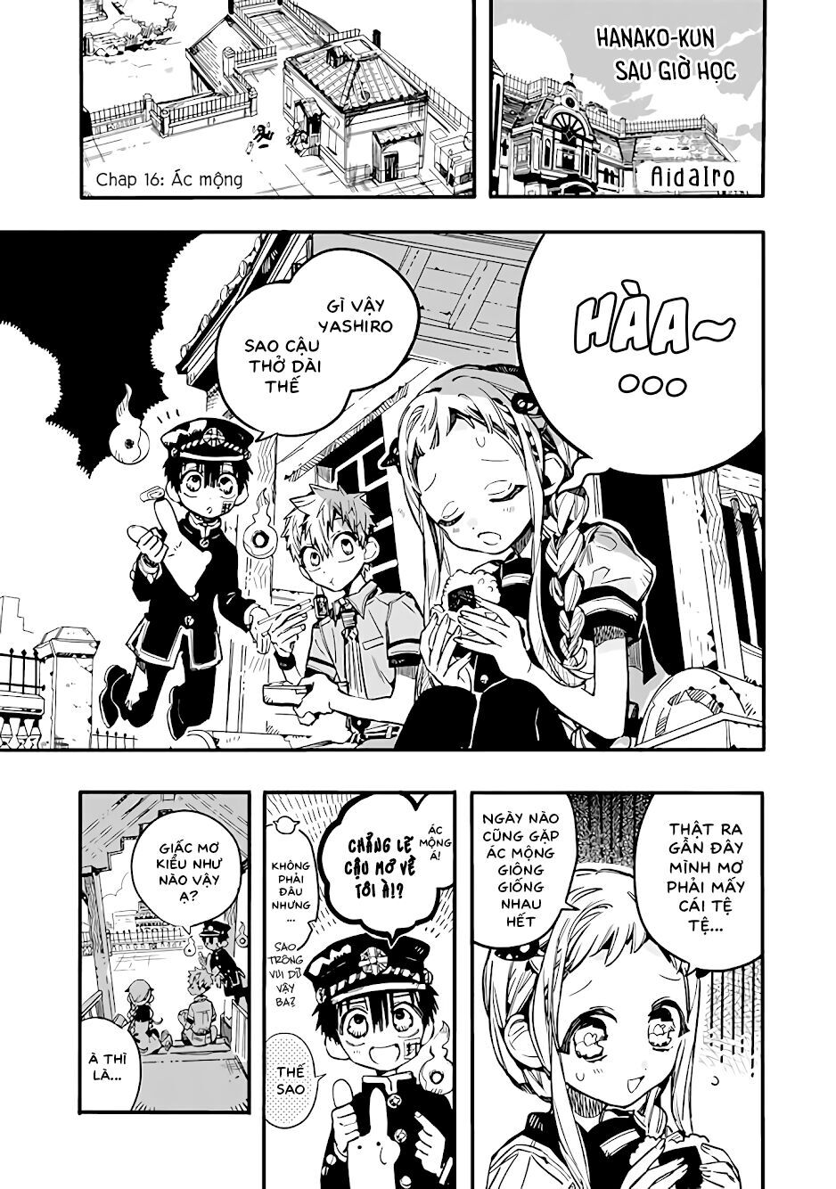 Hanako-Kun Sau Giờ Học Chap 16 - Next Chap 17