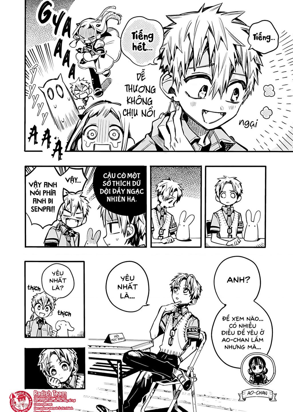 Hanako-Kun Sau Giờ Học Chap 21 - Next Chap 22
