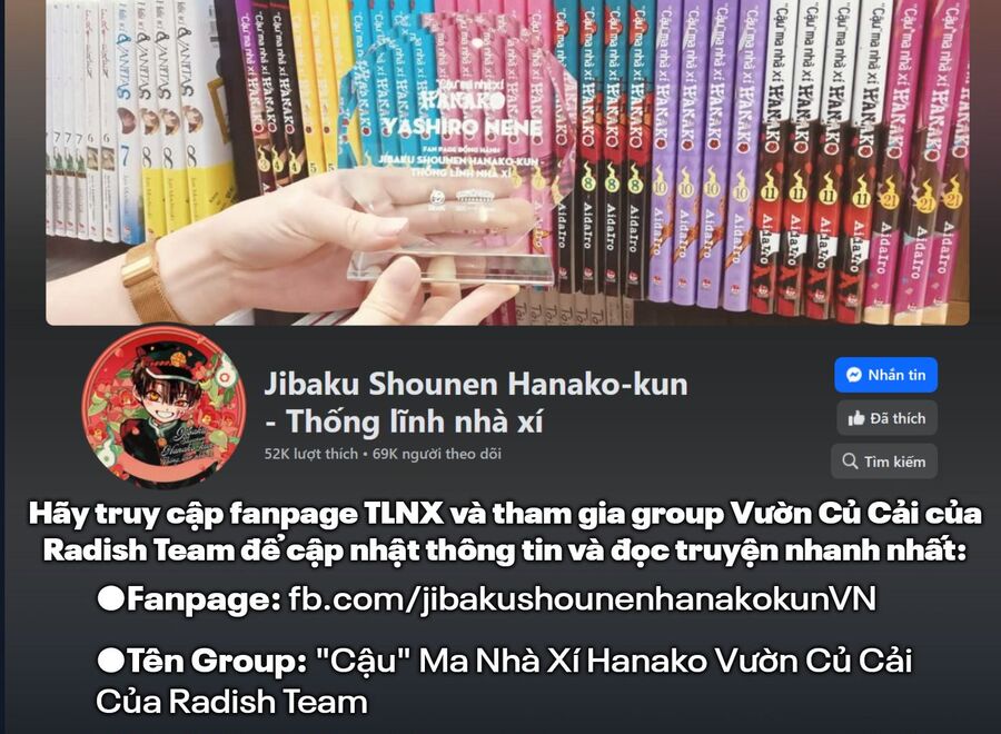 Hanako-Kun Sau Giờ Học Chap 25 - Next Chap 26
