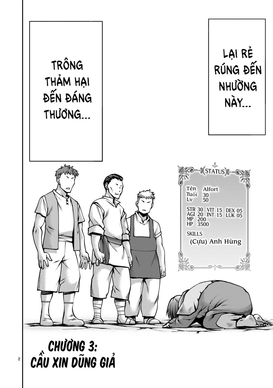 Hành Trình Chinh Phục Thế Giới Đầy Nhục Nhã Của Cựu Ma Vương Với Kỹ Năng Thượng Thừa Cầu Xin Tha Mạng Chap 3 - Next Chap 4