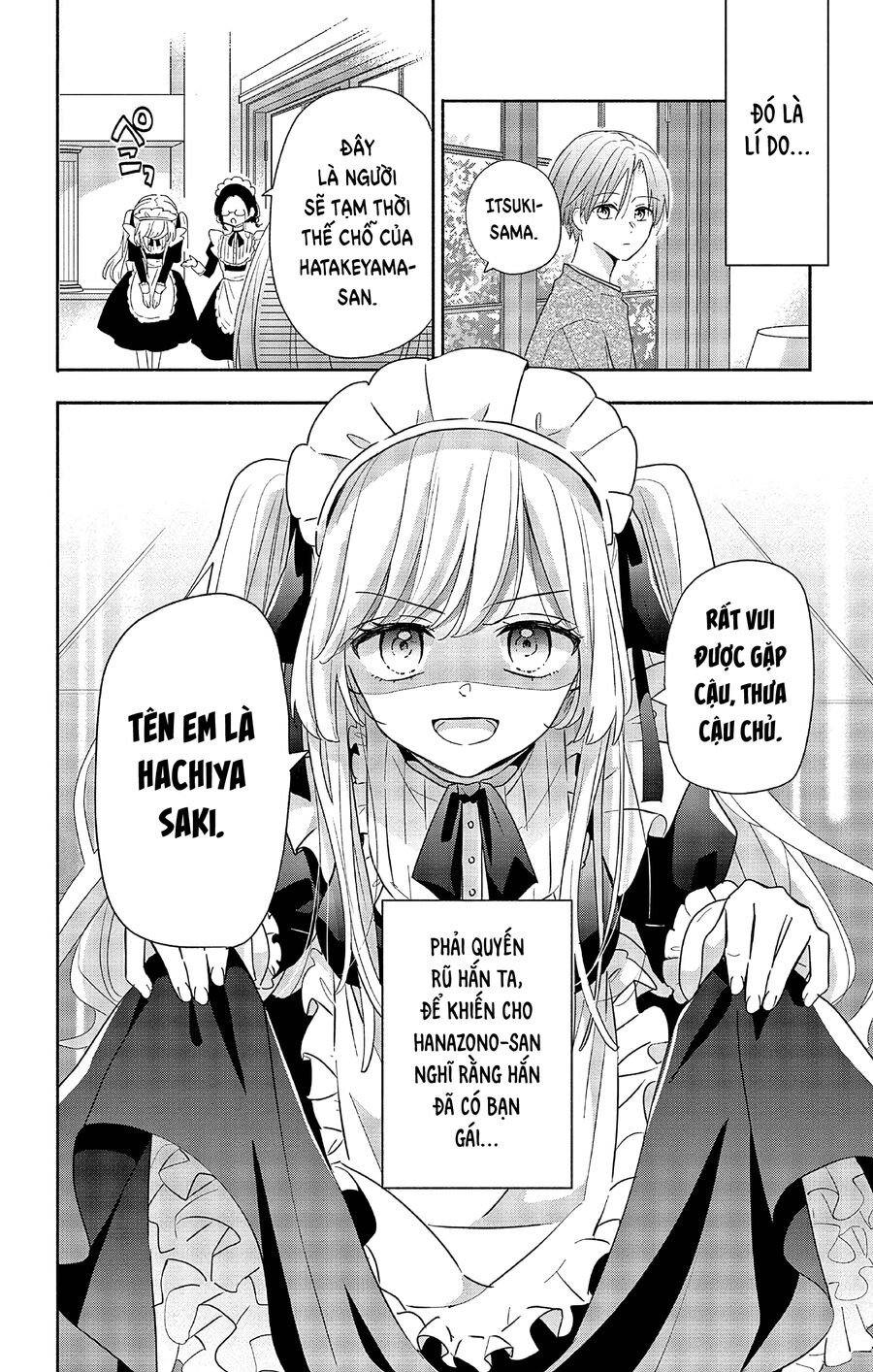 Hầu Gái Hachiya-Kun Biết Yêu Chap 1 - Next Chap 2