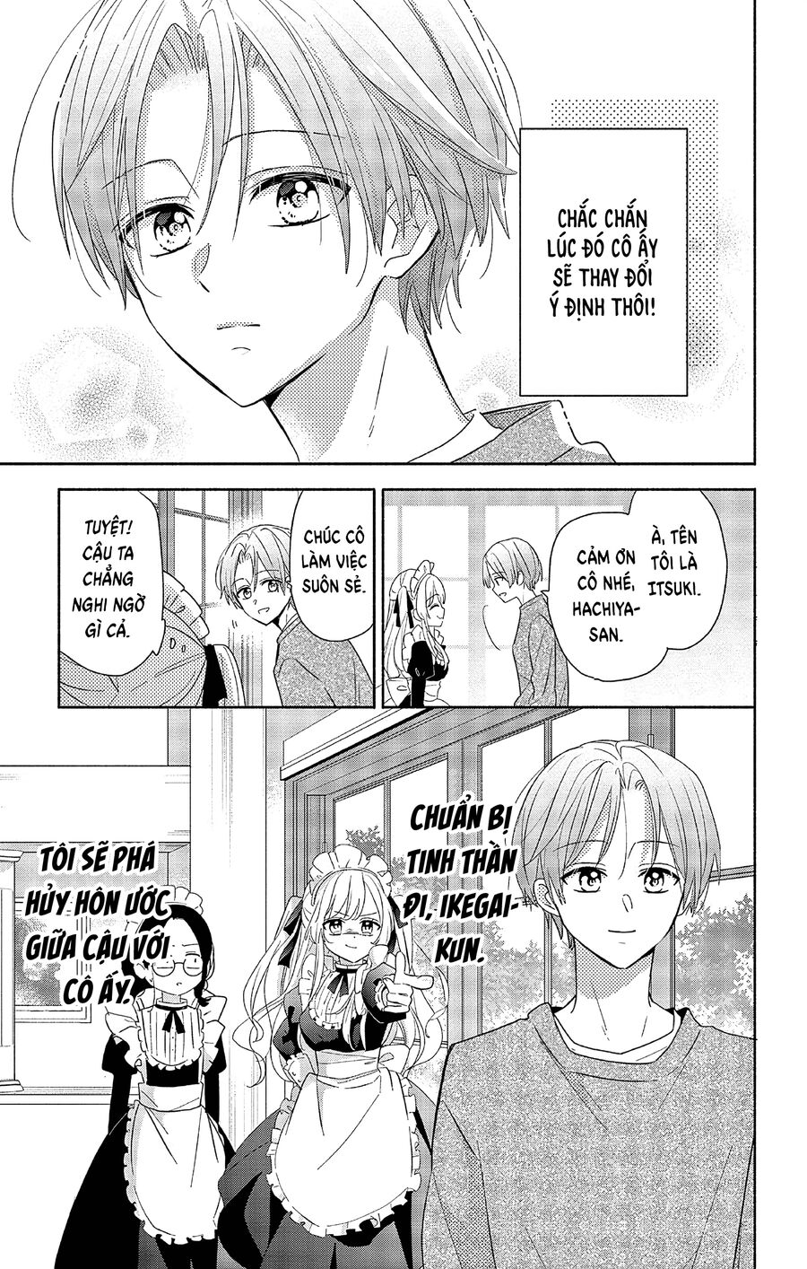 Hầu Gái Hachiya-Kun Biết Yêu Chap 1 - Next Chap 2