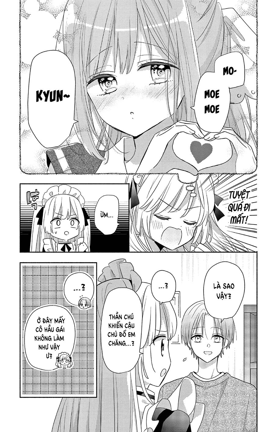 Hầu Gái Hachiya-Kun Biết Yêu Chap 1 - Next Chap 2
