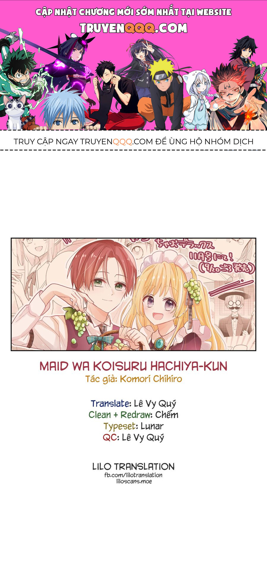 Hầu Gái Hachiya-Kun Biết Yêu Chap 7 - Next Chap 8