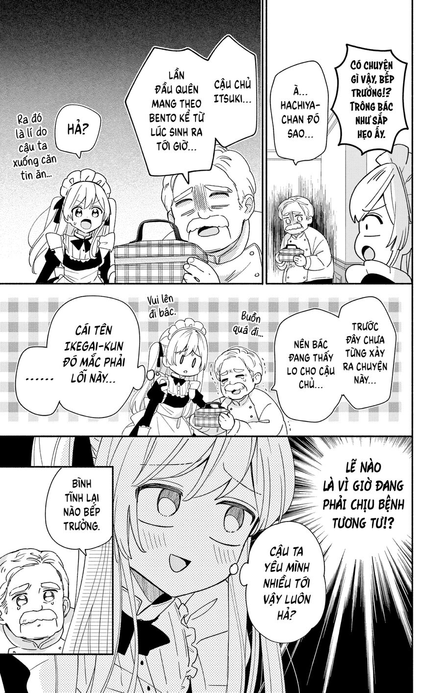 Hầu Gái Hachiya-Kun Biết Yêu Chap 7 - Next Chap 8