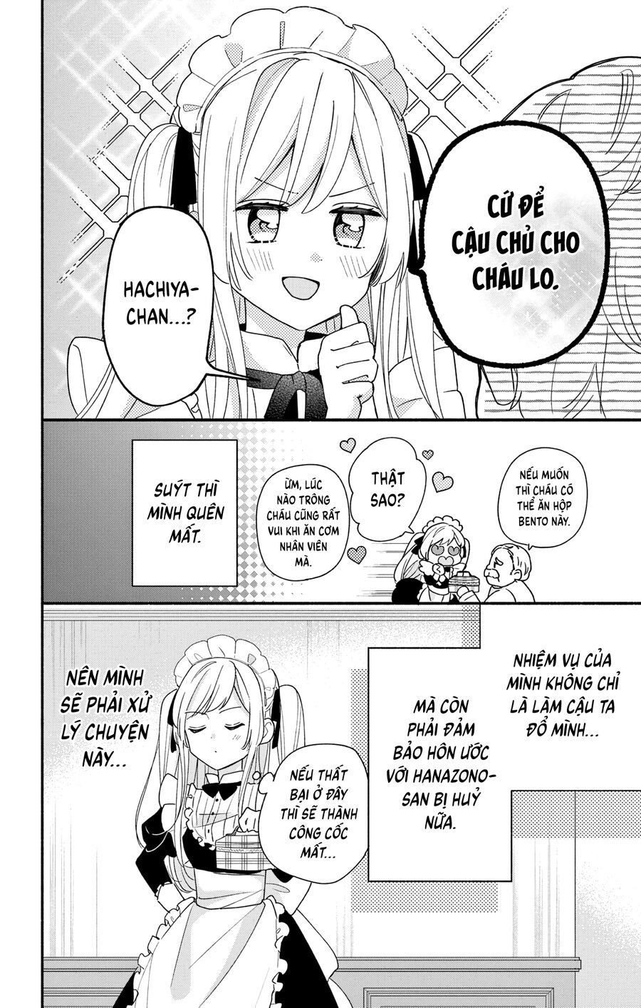 Hầu Gái Hachiya-Kun Biết Yêu Chap 7 - Next Chap 8