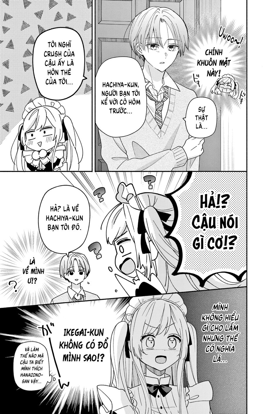 Hầu Gái Hachiya-Kun Biết Yêu Chap 7 - Next Chap 8