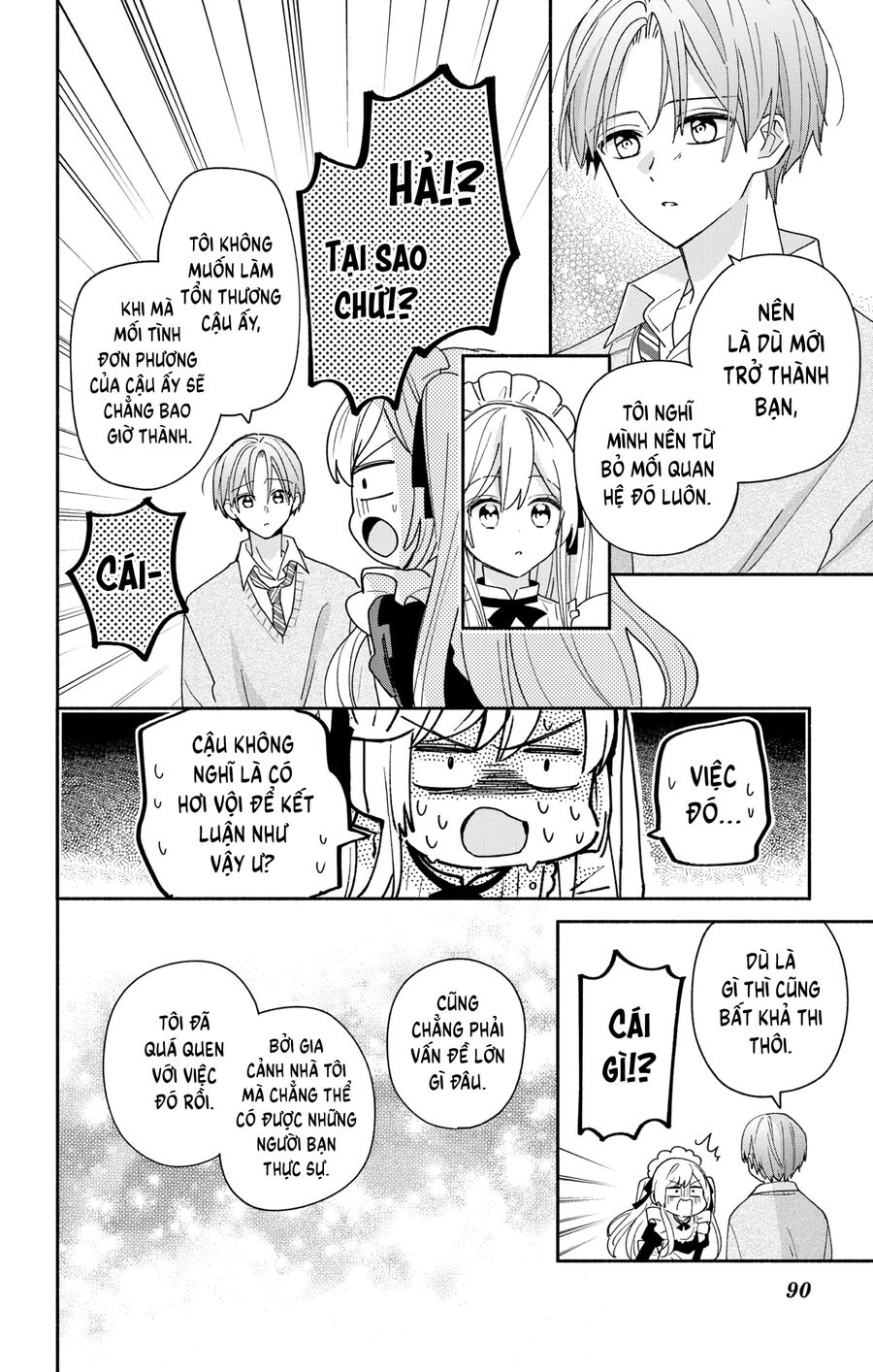 Hầu Gái Hachiya-Kun Biết Yêu Chap 7 - Next Chap 8