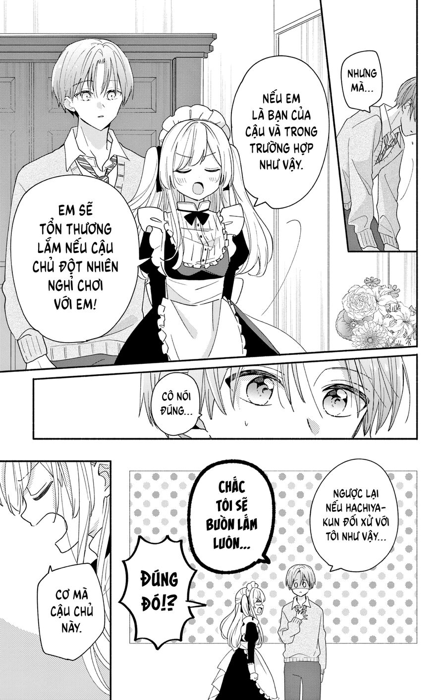Hầu Gái Hachiya-Kun Biết Yêu Chap 7 - Next Chap 8