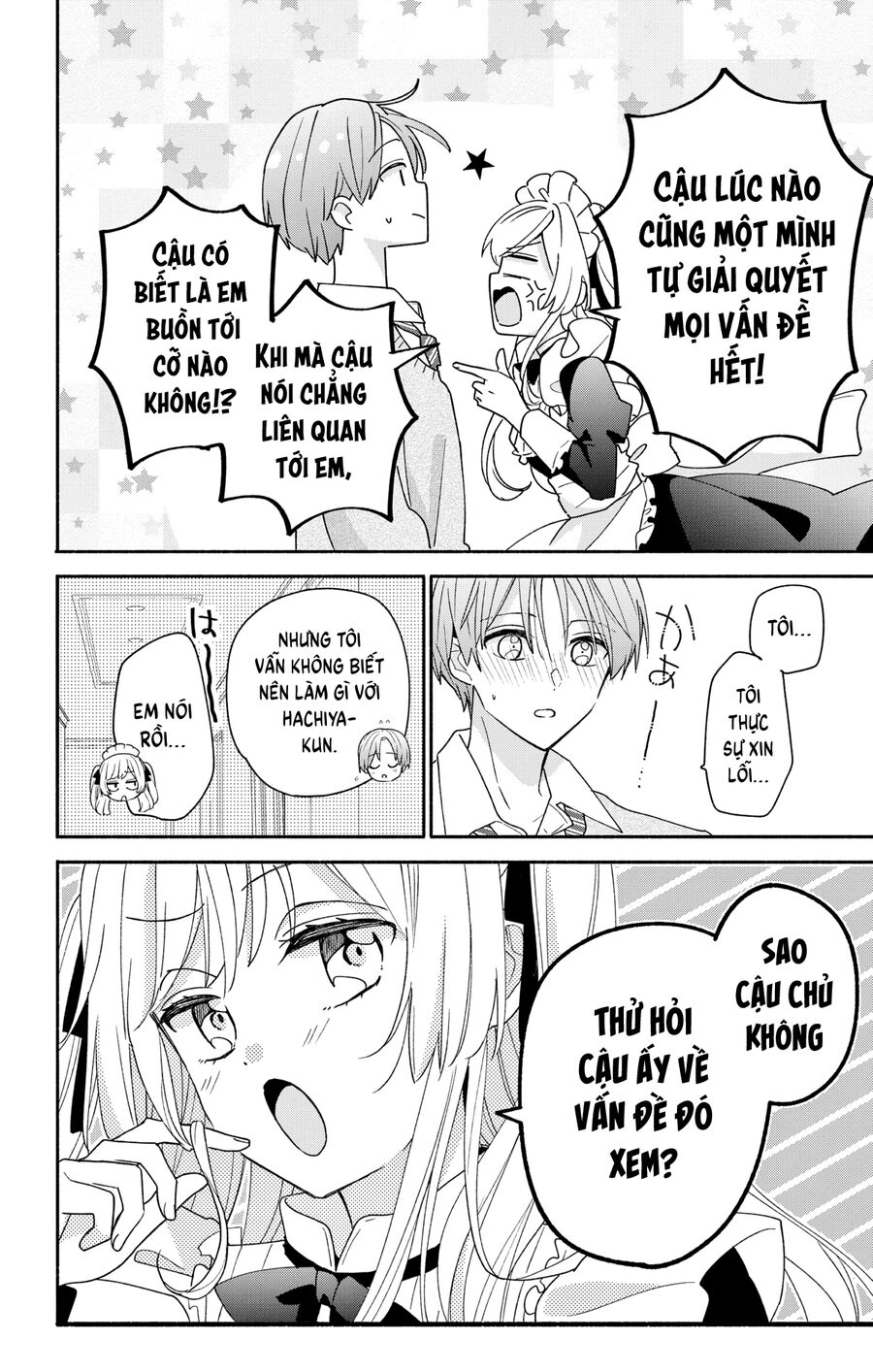 Hầu Gái Hachiya-Kun Biết Yêu Chap 7 - Next Chap 8