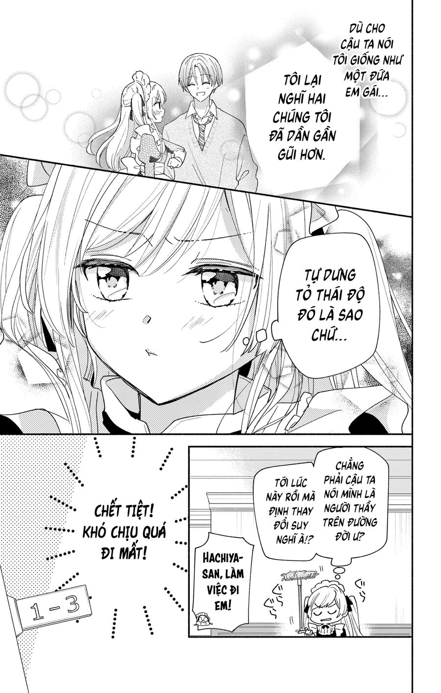 Hầu Gái Hachiya-Kun Biết Yêu Chap 7 - Next Chap 8