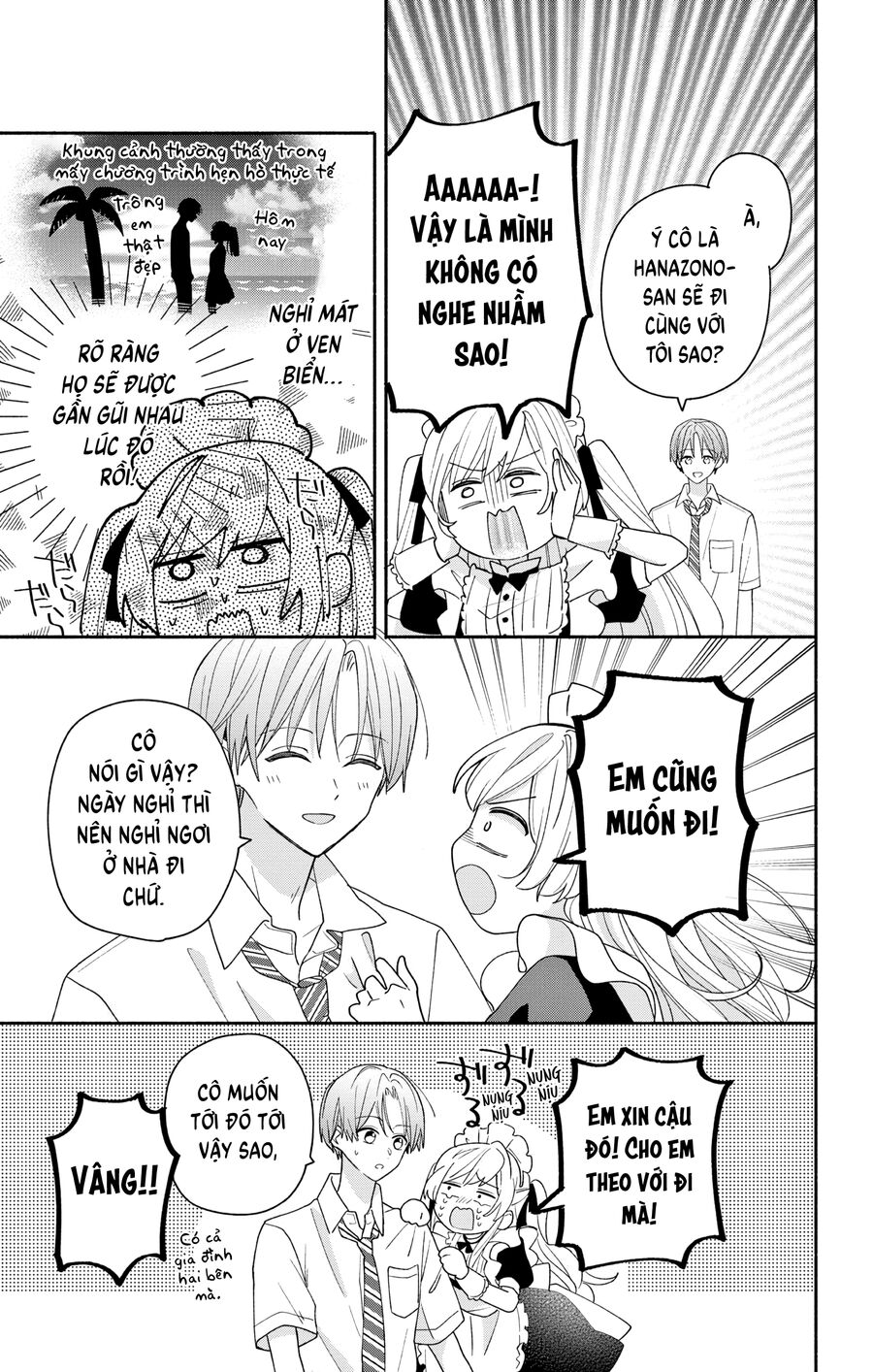 Hầu Gái Hachiya-Kun Biết Yêu Chap 8 - Next Chap 9