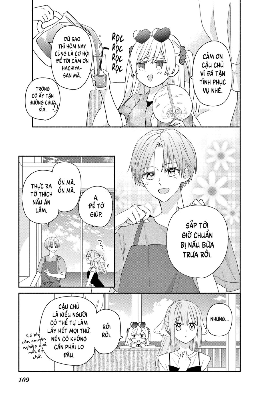 Hầu Gái Hachiya-Kun Biết Yêu Chap 8 - Next Chap 9