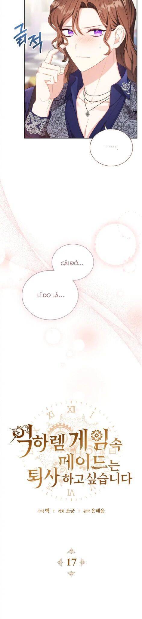 Hầu Nữ Trong Trò Chơi Harem Ngược Muốn Nghỉ Việc Chap 17 - Next Chap 18