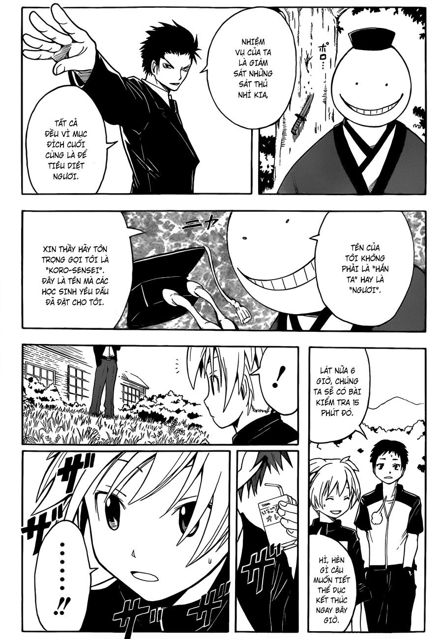 Hãy Ám Sát Ta Để Cứu Lấy Trái Đất Chap 4 - Next Chap 5