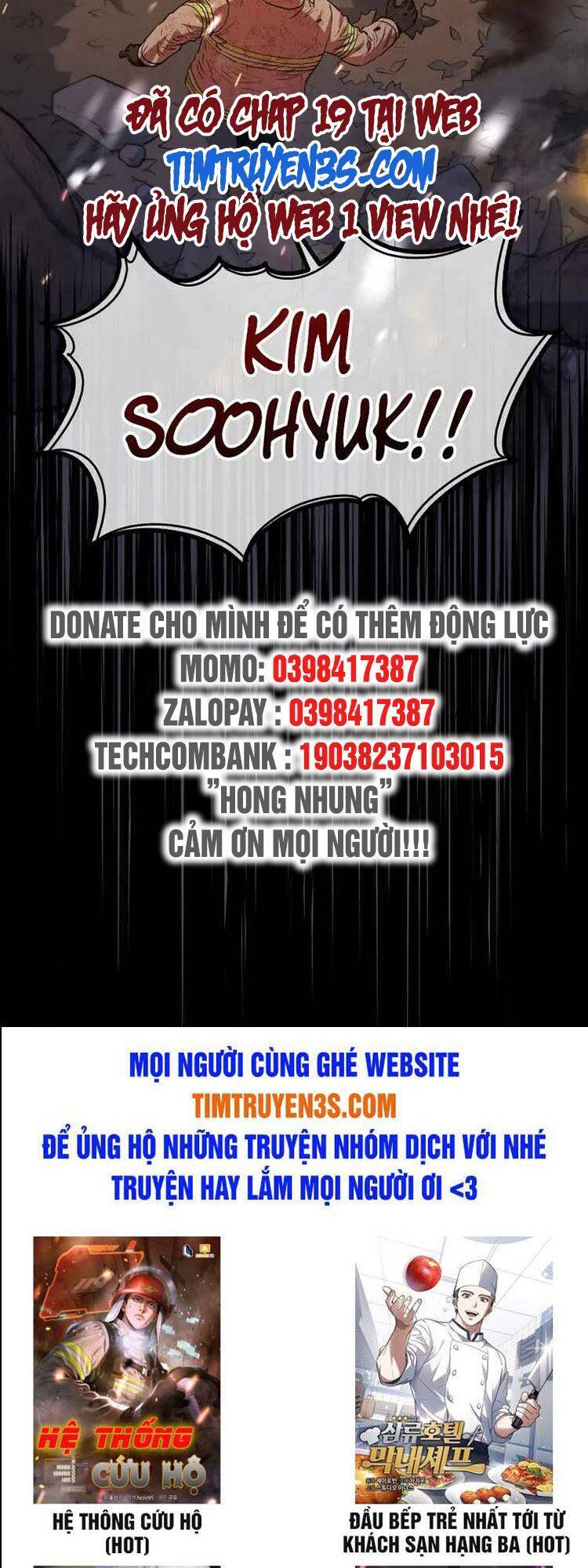 Hệ Thống Cứu Hộ Chap 18 - Next Chap 19