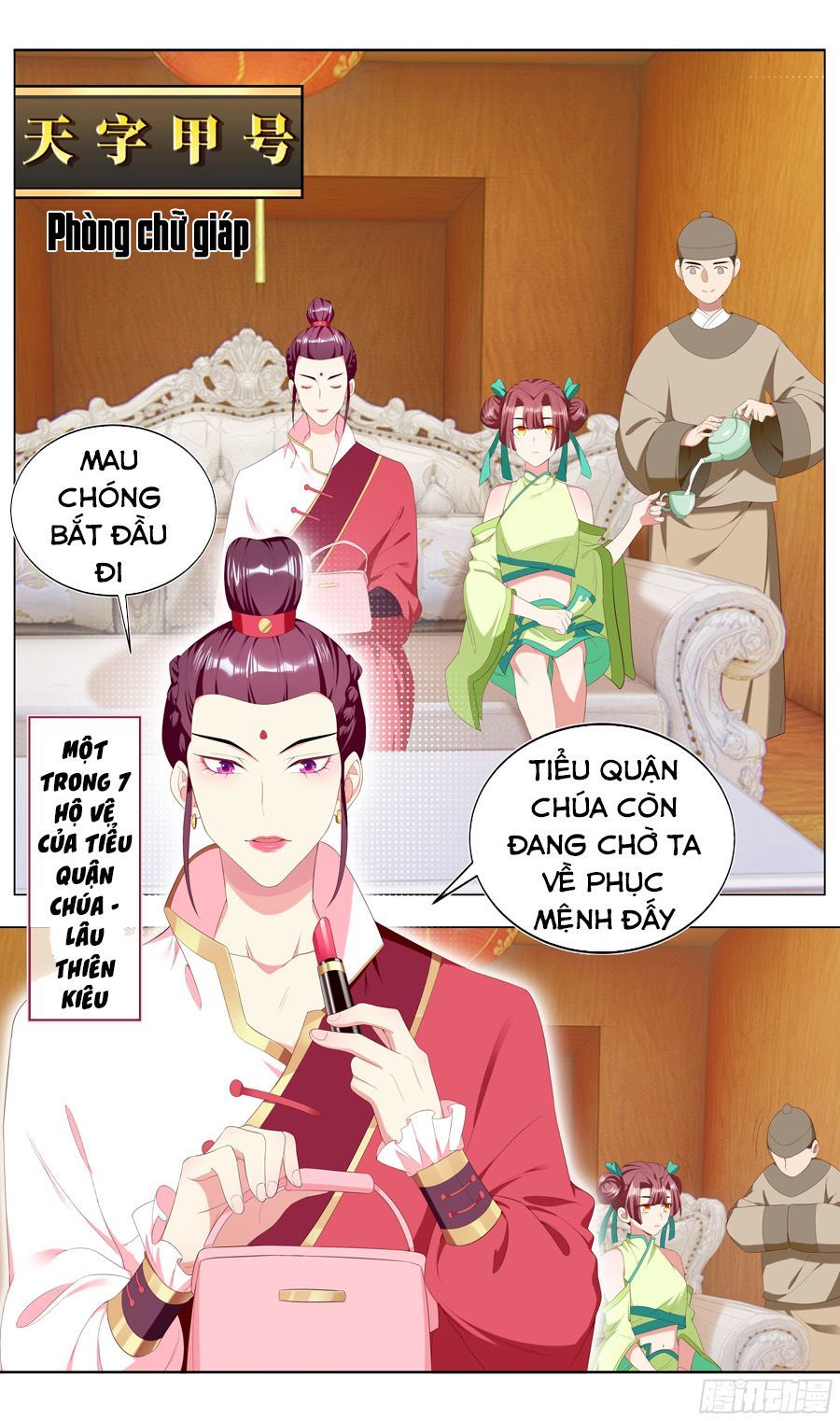 Hệ Thống Ép Ta Làm Nhân Vật Phản Diện Chap 7 - Next Chap 8