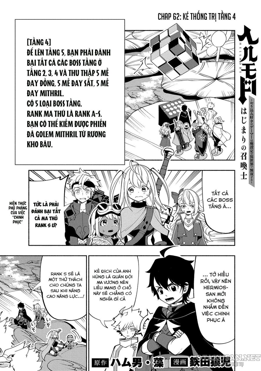 Hell Mode: Yarikomi Suki No Gamer Wa Hai Settei No Isekai De Musou Suru Chap 62 - Next Chap 63