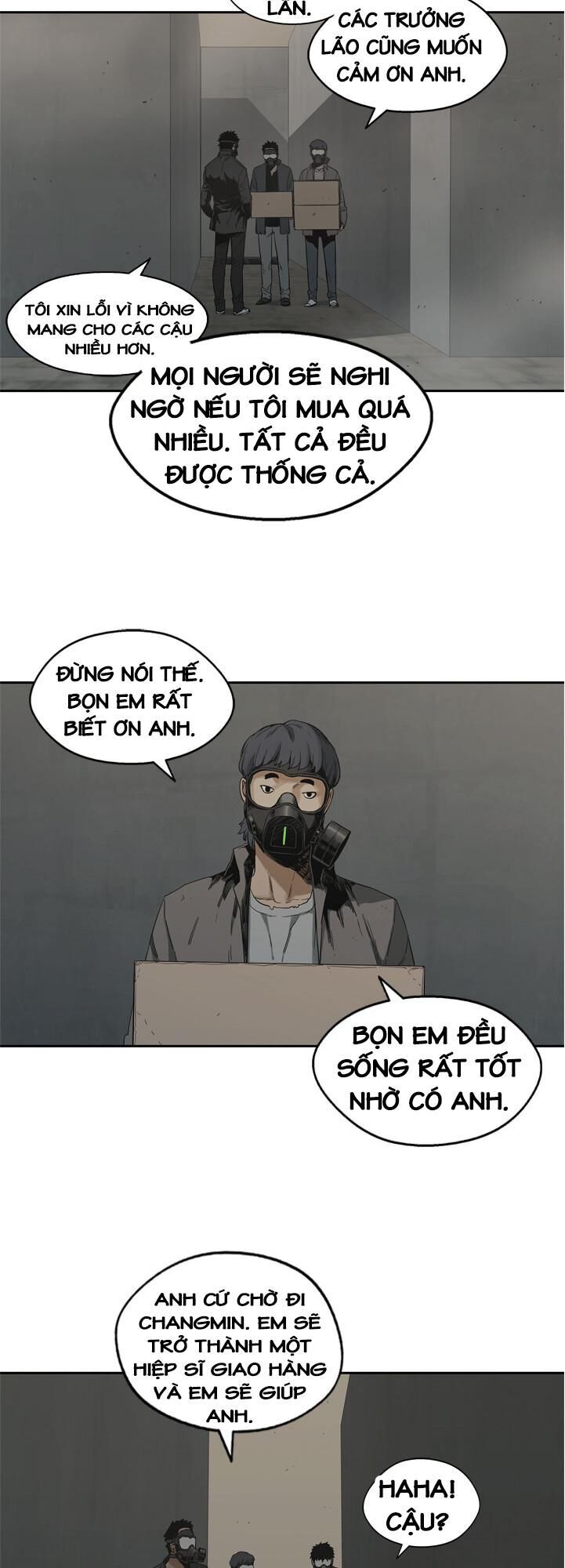 Hiệp Sĩ Giao Hàng Chap 14 - Next Chap 15