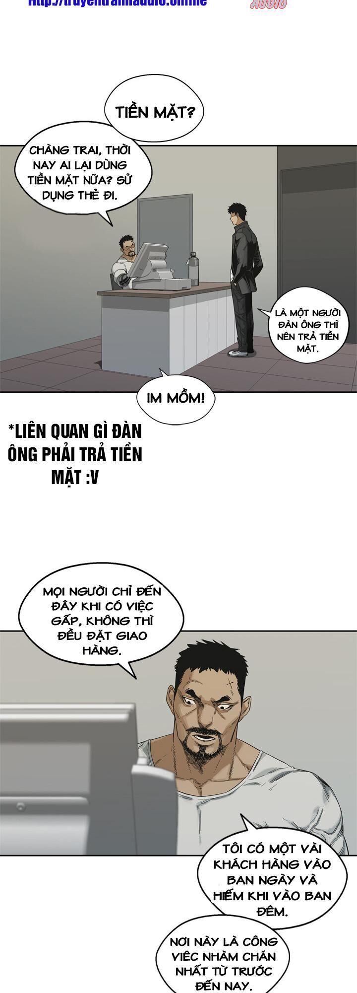 Hiệp Sĩ Giao Hàng Chap 14 - Next Chap 15