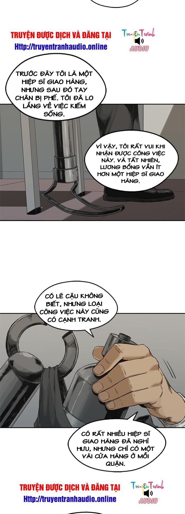 Hiệp Sĩ Giao Hàng Chap 14 - Next Chap 15