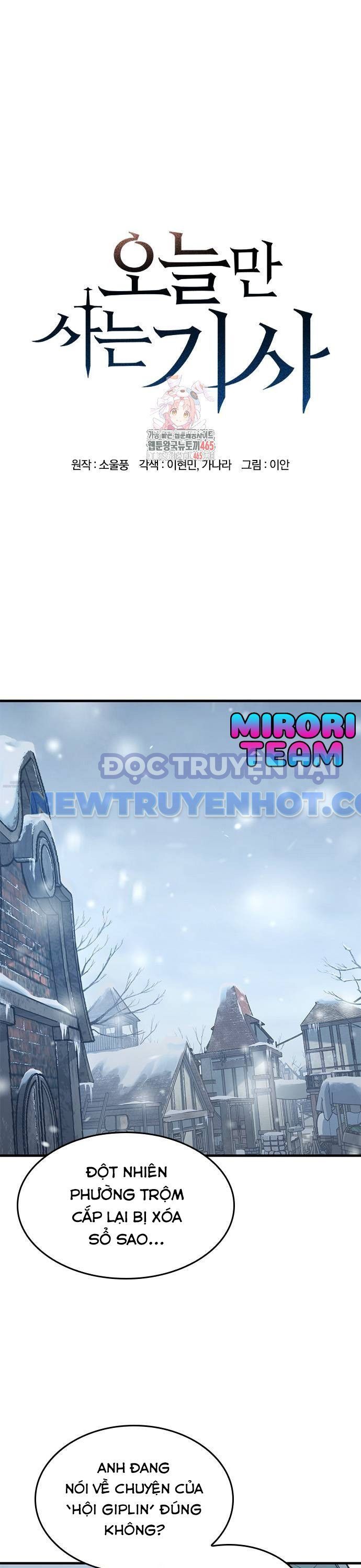 Hiệp Sĩ Sống Vì Ngày Hôm Nay Chap 32 - Next Chap 33
