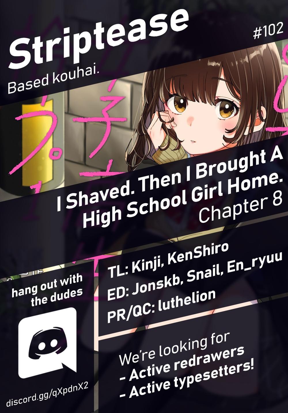 Hige Wo Soru. Soshite Joshikosei Wo Hirou Chap 8 - Next Chap 9