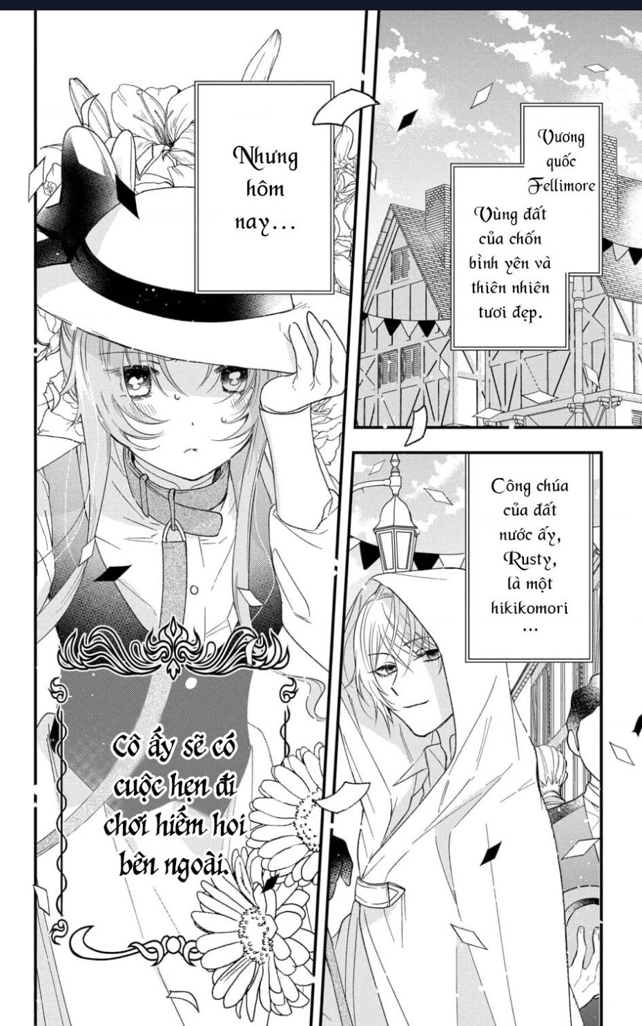 Hikikomori Hime To Dokuzetsu Kishi-Sama Chap 3 - Next Chap 4