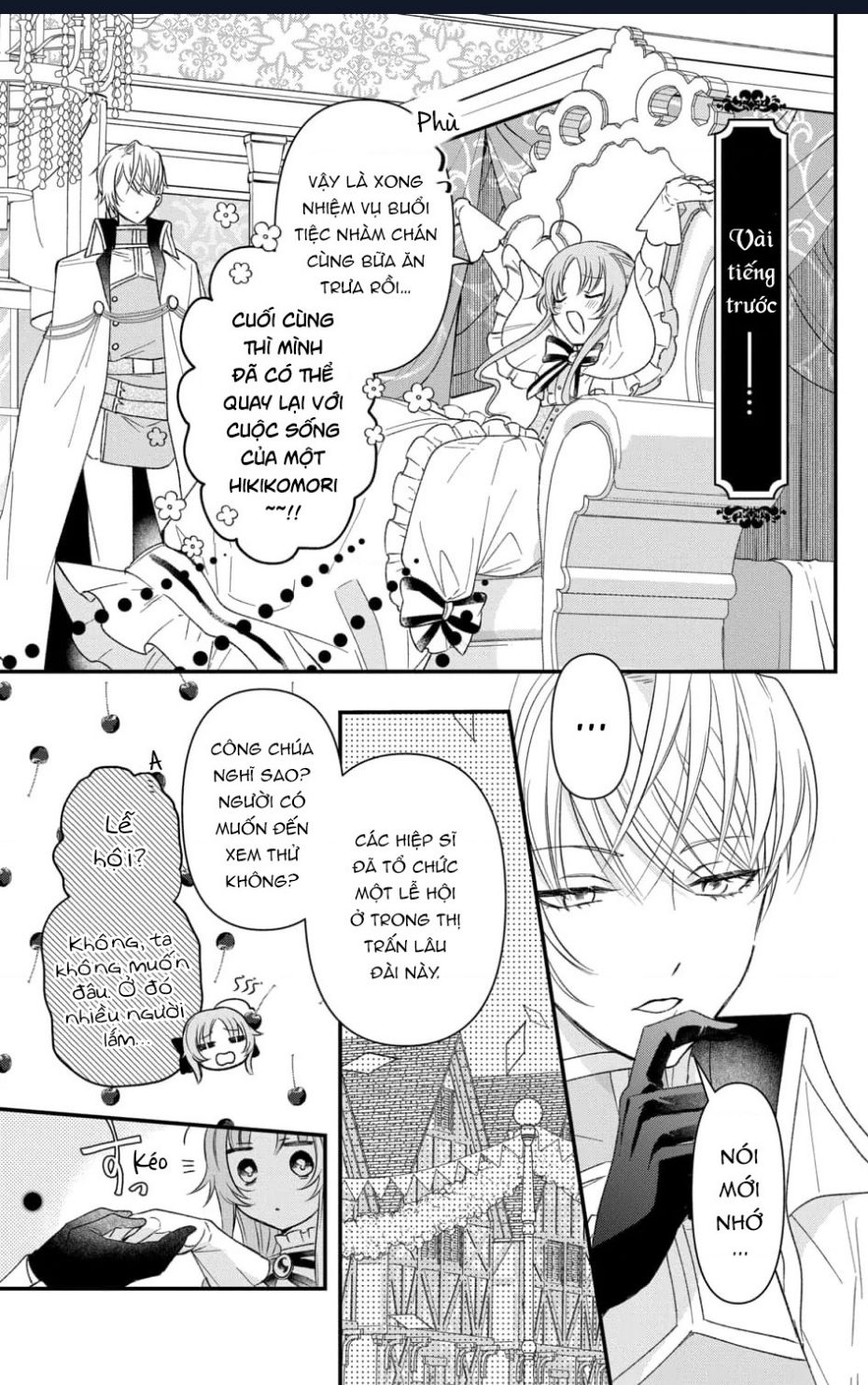 Hikikomori Hime To Dokuzetsu Kishi-Sama Chap 3 - Next Chap 4