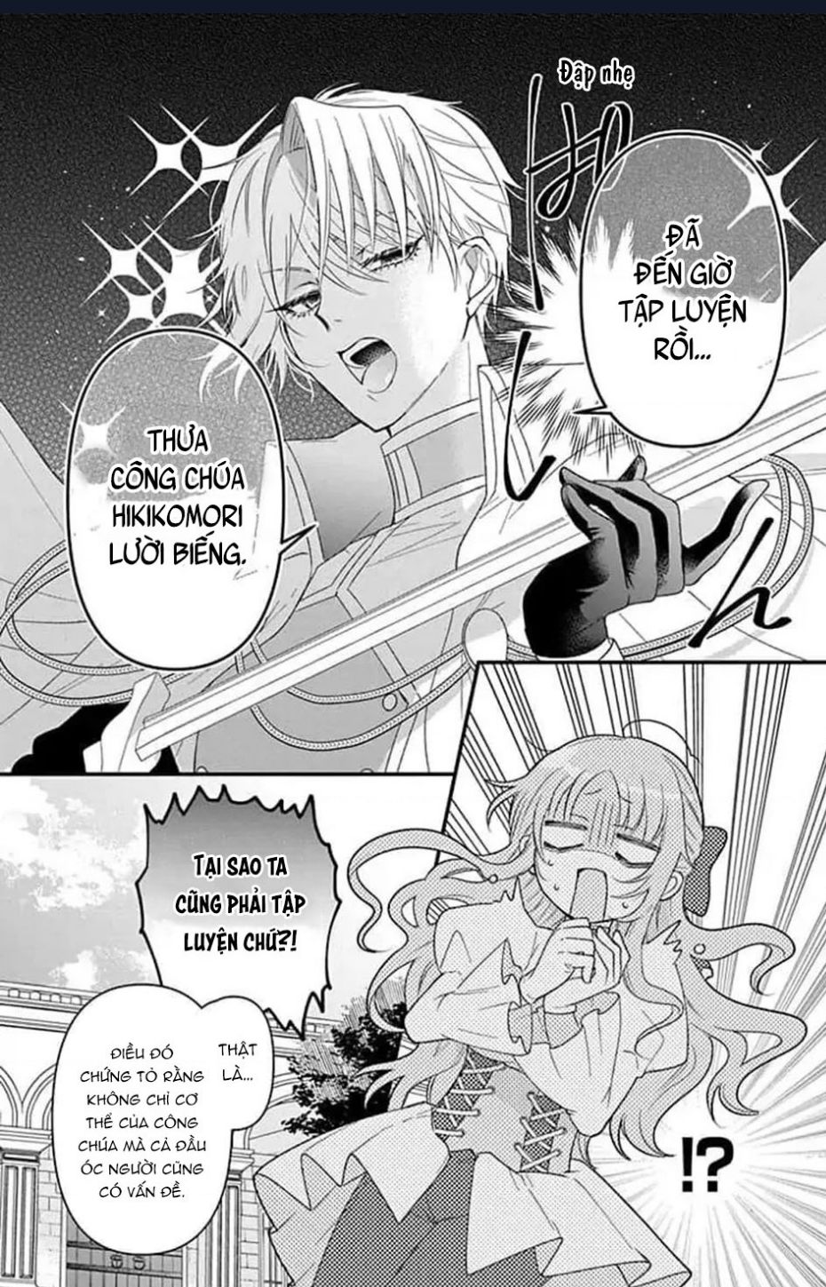 Hikikomori Hime To Dokuzetsu Kishi-Sama Chap 5 - Next Chap 6