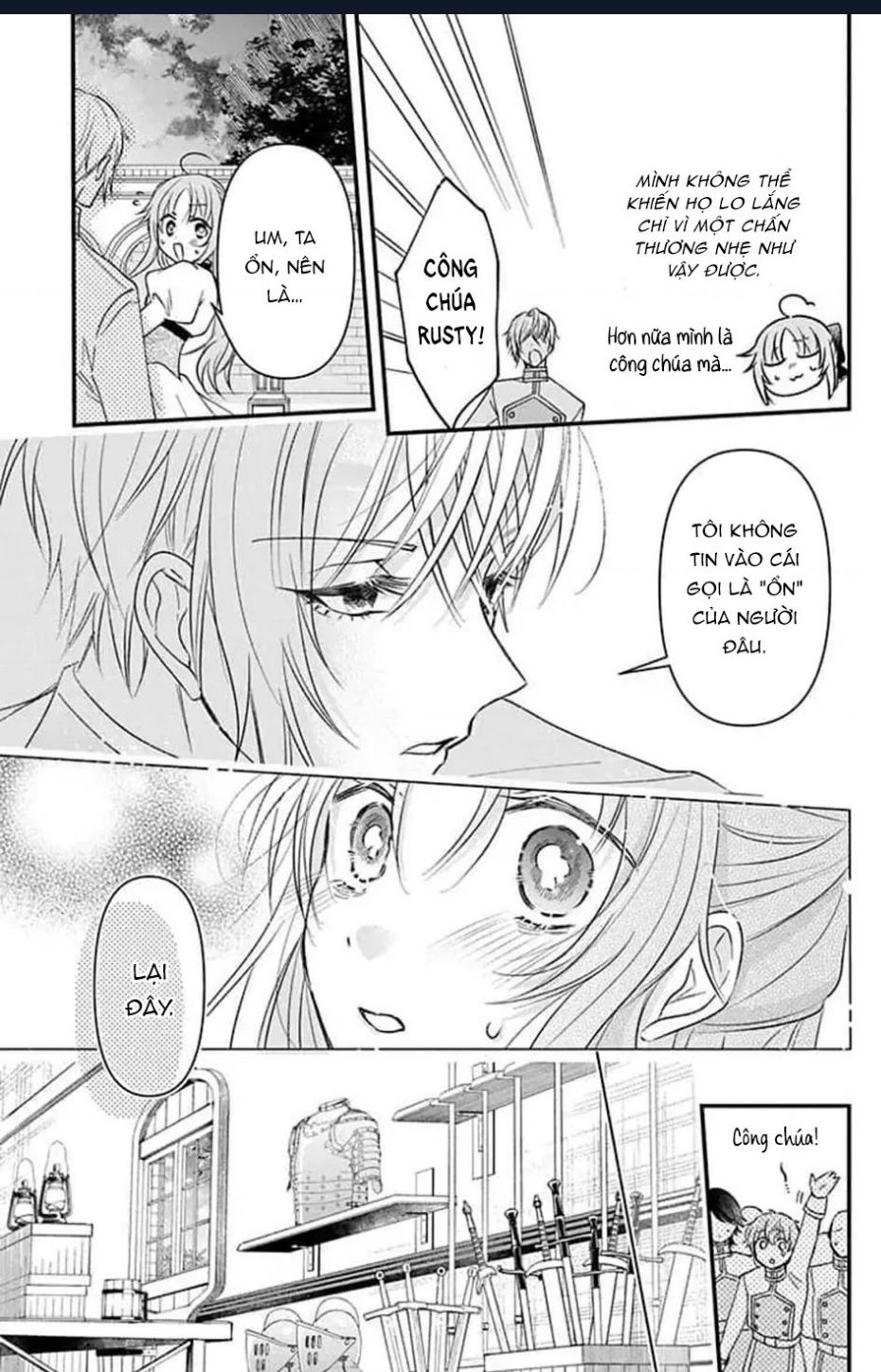 Hikikomori Hime To Dokuzetsu Kishi-Sama Chap 5 - Next Chap 6