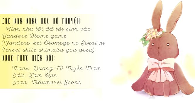 Hình Như Tôi Đã Tái Sinh Vào Yandere Otome Game Chap 1 - Next Chap 2