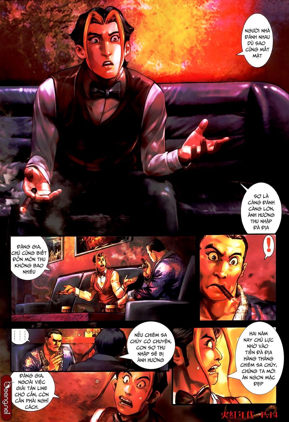 Hỏa Hồng Niên Đại Hắc Cốt Đường Chap 496 - Next Chap 497