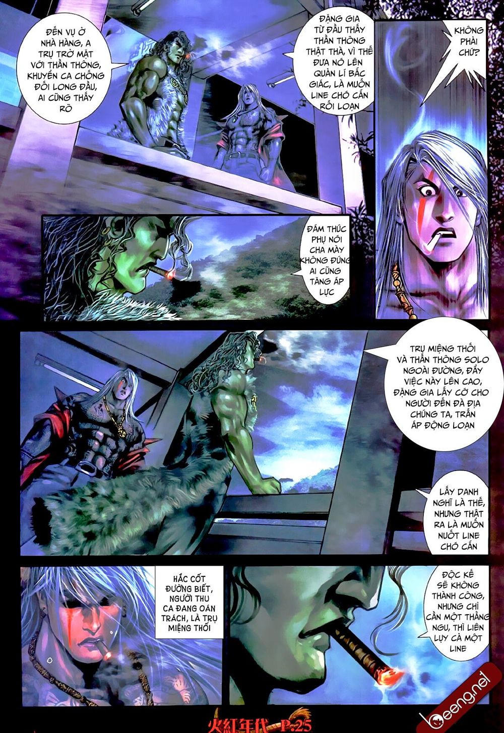 Hỏa Hồng Niên Đại Hắc Cốt Đường Chap 496 - Next Chap 497
