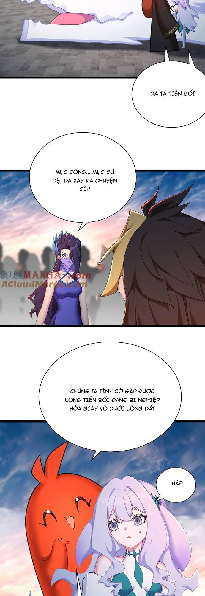 Hóa Ra Các Cô Ấy Mới Là Nhân Vật Chính Chap 35 - Next Chap 36