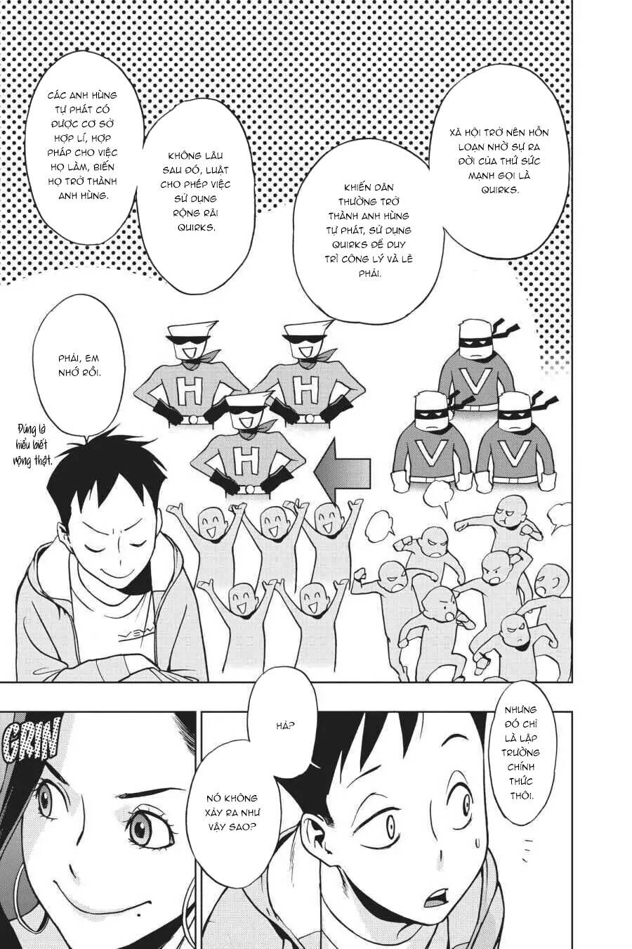 Học Viện Anh Hùng Ngoại Truyện Chap 12 - Next Chap 13