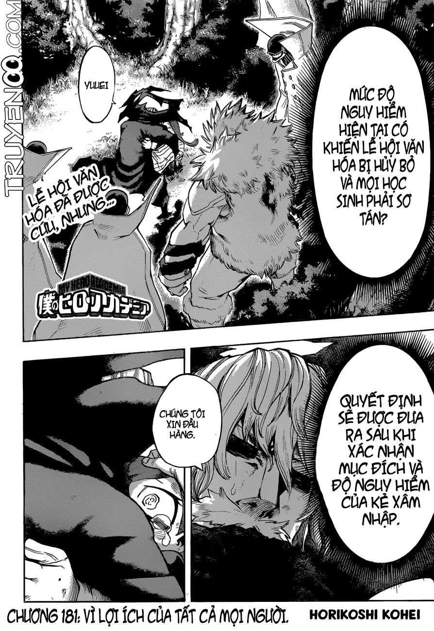Học Viện Anh Hùng Chap 181 - Next Chap 182