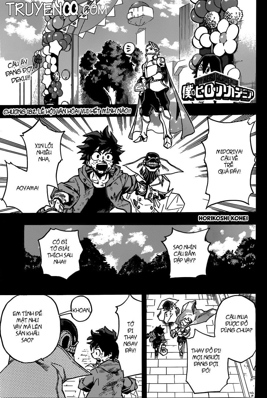 Học Viện Anh Hùng Chap 182 - Next Chap 183