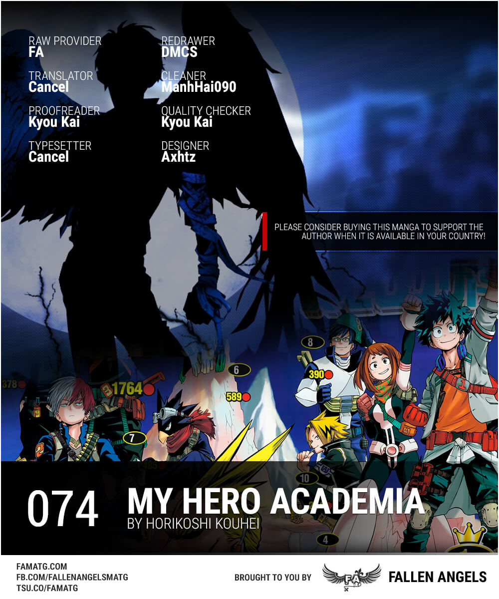 Học Viện Anh Hùng Chap 74 - Next Chap 75