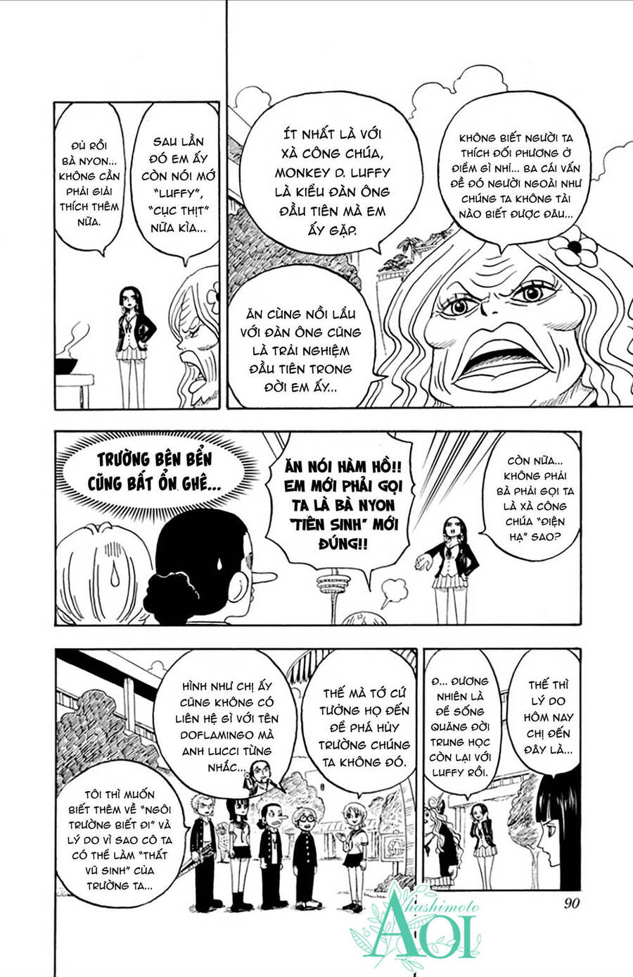 Học Viện One Piece Chap 16 - Next Chap 17