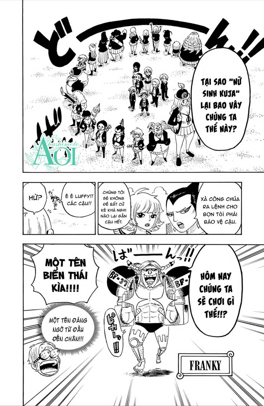 Học Viện One Piece Chap 16 - Next Chap 17