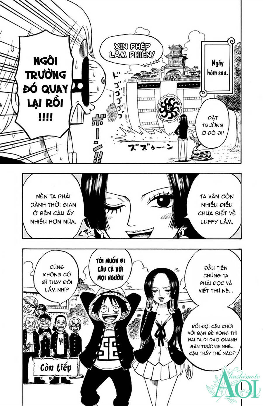 Học Viện One Piece Chap 16 - Next Chap 17