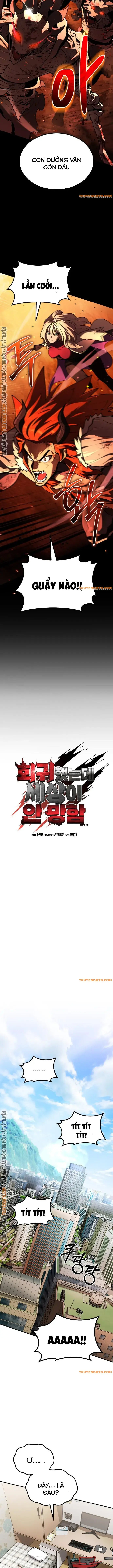 Hồi Quy Nhưng Thế Giới Vẫn Bình Yên Chap 1 - Next Chap 2