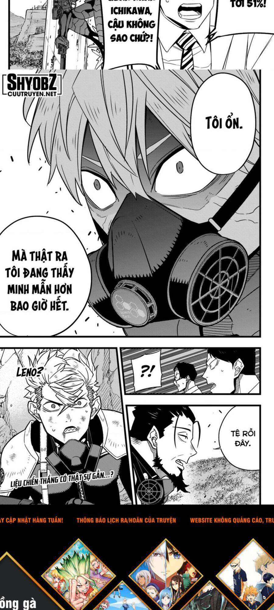 Hôm Nay - Tôi Hóa Kaiju Chap 61 - Next Chap 62